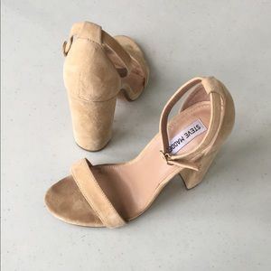 Steve Madden ankle strap heels